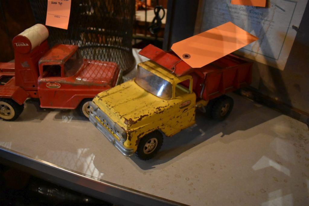 TONKA DUMP TRUCK AND TONKA TRUCK