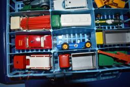 (27) MATCHBOX CARS AND CASE