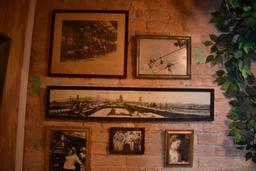 (6) ASSORTED VINTAGE FRAMED PHOTOGRAPHS