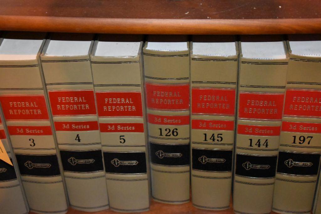 (11) FEDERAL REPORTER BOOKS