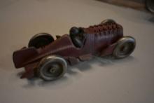 HUBLEY ANTIQUE CAST IRON RACE CAR