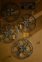 (4) EARLY CAST FILM REELS