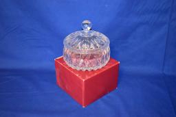 GORHAM ALTHEA CRYSTAL COVERED DISH