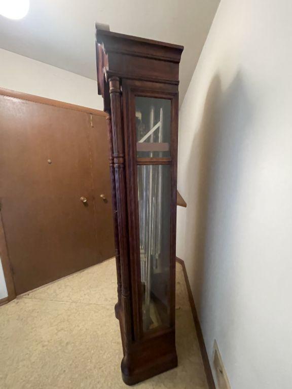 (1979) HERSCHEDE GRANDFATHER CLOCK, 92/MODEL 56,