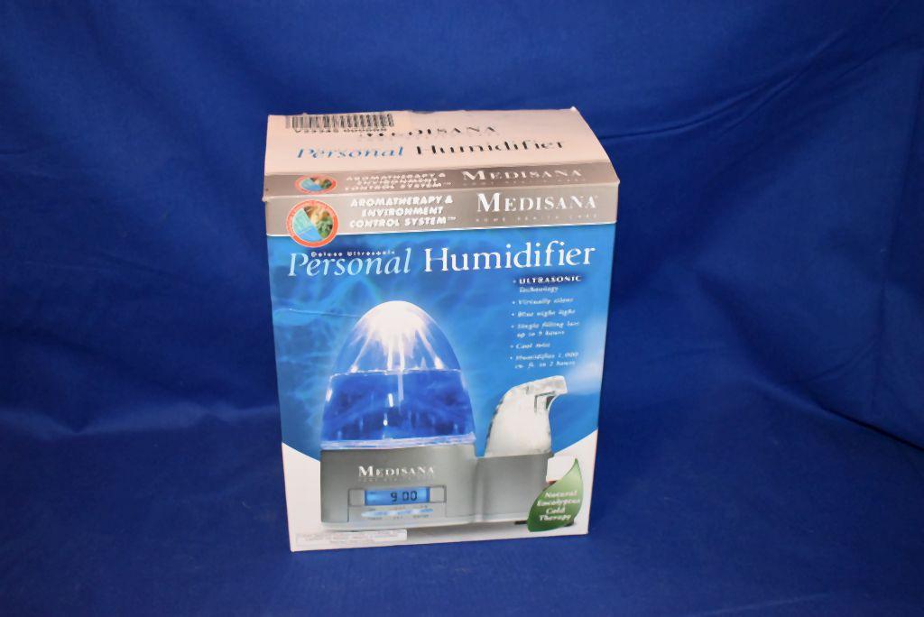 MEDISANA DELUXE ULTRASONIC PERSONAL HUMIDIFIER