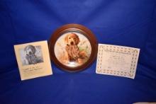 (1987) KNOWLES PLATE COLLECTION FIELD PUPPIES,