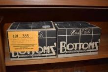 (2) BOXES OF MARSHALL FIELDS BOTTOMS UP SET OF