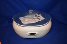CORNINGWARE 6 QT PROGRAMMABLE SLOW COOKER WITH