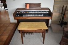 VINTAGE YAMAHA ELECTONE ORGAN, MODEL BK-4-US,