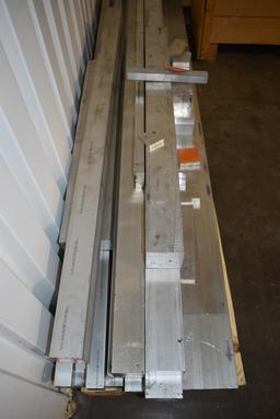 ALUMINUM SQUARE STOCK, 1" x 1 1/2", 2 1/2", 3", 2" x 5",