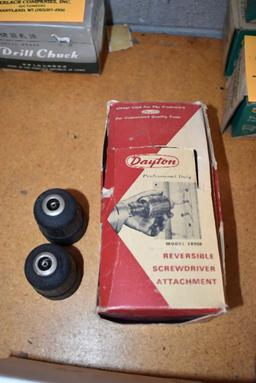 DAYTON REVERSIBLE SCREWDRIVER ATTACHMENT,