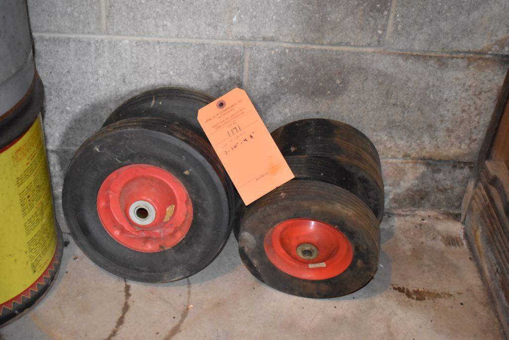 WHEELS: 2-10", 4-8"