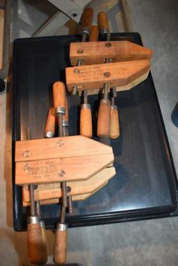 (6) 8" JORGENSEN WOOD CLAMPS