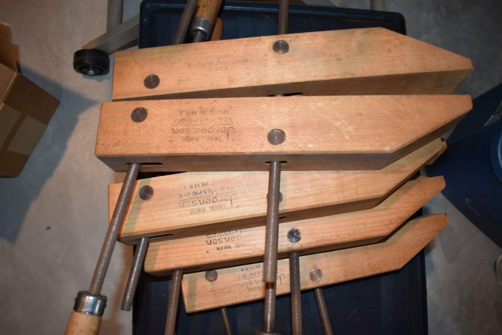 (4) 14" JORGENSEN WOOD CLAMPS