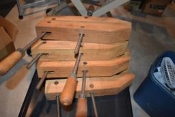 (4) 14" JORGENSEN WOOD CLAMPS