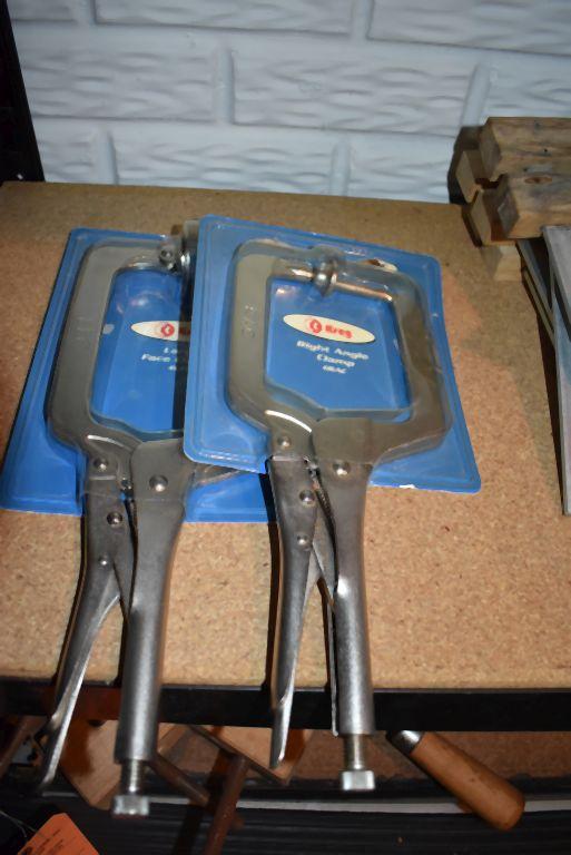 (2) KREG RIGHT ANGLE CLAMPS