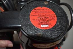 SEARS/CRAFTSMAN ELECTRIC ROUTER, MODEL 315.17431,