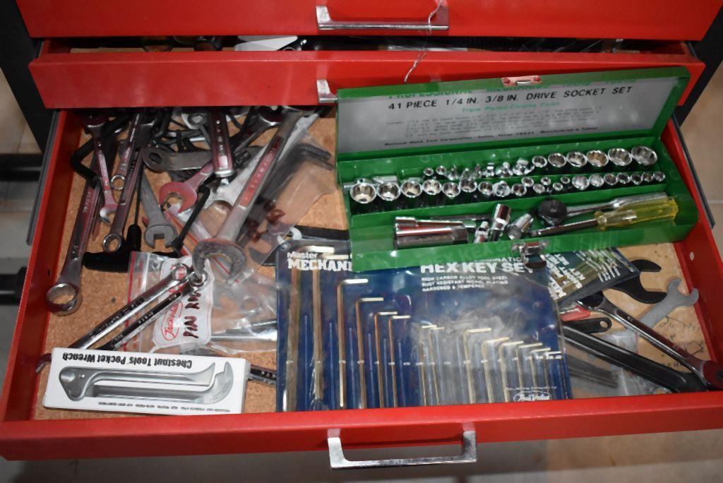 CONTENTS OF 4TH DRAWER; SOCKET SET, COMBINATION