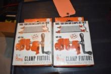 (2) PONY CLAMP FIXTURES, ONLY ONE PER BOX, NO. 50