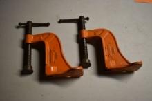 (2) JORGENSON PONY 3" BENCHTOP BENCH HOLD DOWN