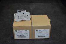 (3) ALLEN-BRADLEY 1492-FB2C30, SERIES B, FUSE HOLDER,