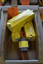 (3) COPPER BUSSMANN CLASS J FUSES, LPJ-600SP, LOW PEAK