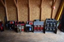 (5) CIRCUIT BREAKERS, (3) W/AC PRO AC TRIP UNIT, (1)