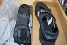 PAIR OF SHIMANO BICYCLE SHOE SANDALS, MODEL SD5,