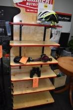 HAMMER NUTRITION DISPLAY STAND WITH SIX SHELVES,