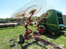 Ag equipment USA 8 wheel rake