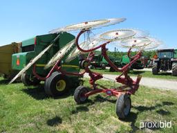 Ag equipment USA 8 wheel rake