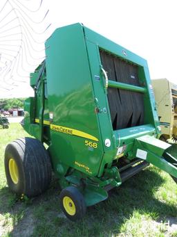 John Deere 568 Baler 13000 bales 1000PTO netwrap