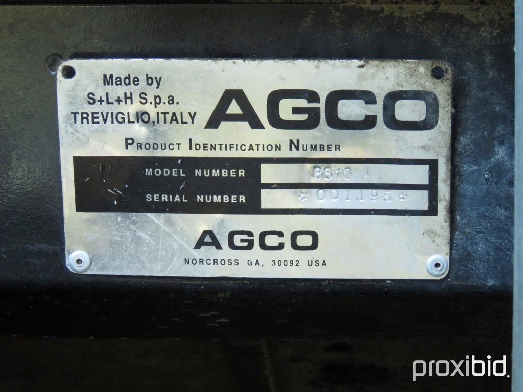 Agco Allis 8610 Tractor FWA,  3918 hours