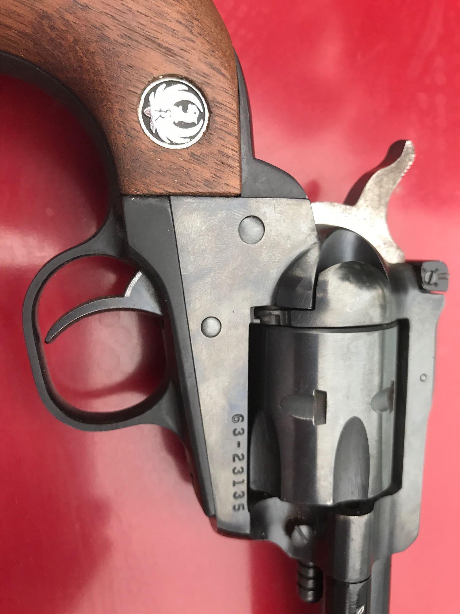 Ruger 22 Cal new model single-six handgun