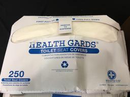 Health Gards Toilet seat covers 20 sleeves of 250