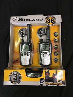 Midland GXF Pro 860 walkie Talkie set