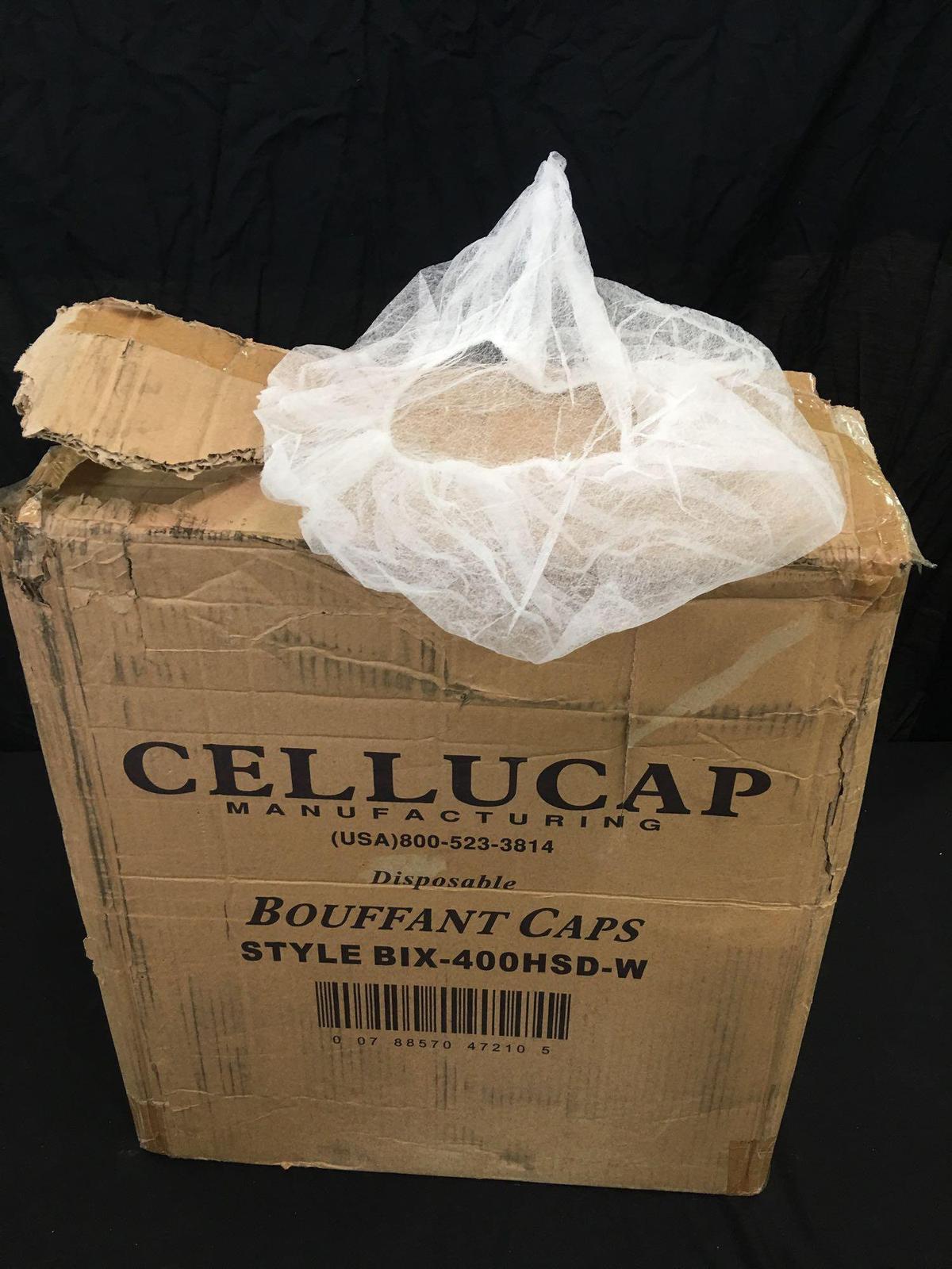 Cellucap Bouffant Caps 1000 total