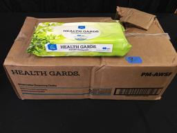 Health Gards Disposable Cleansing Cloths 12 packs of 48 total