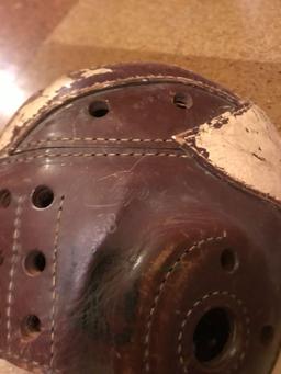 Early 1900's Central College Football Helmet