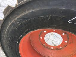 Bobcat Skidloader tire and Rim