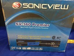 Daewoo 4 head high Speed rewind System & Sonicview SV-360 Premier