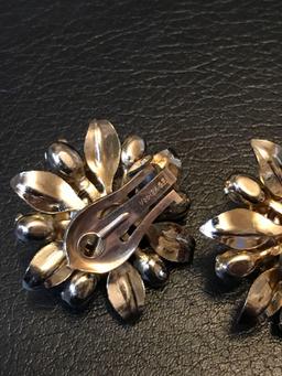 Costume clip on earrings- 12 karat gold fill