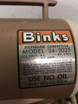 Binks Diahragm Compressor