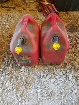 (2) 5 gallon Gas cans