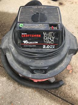 Craftsman 16 gallon shop vac