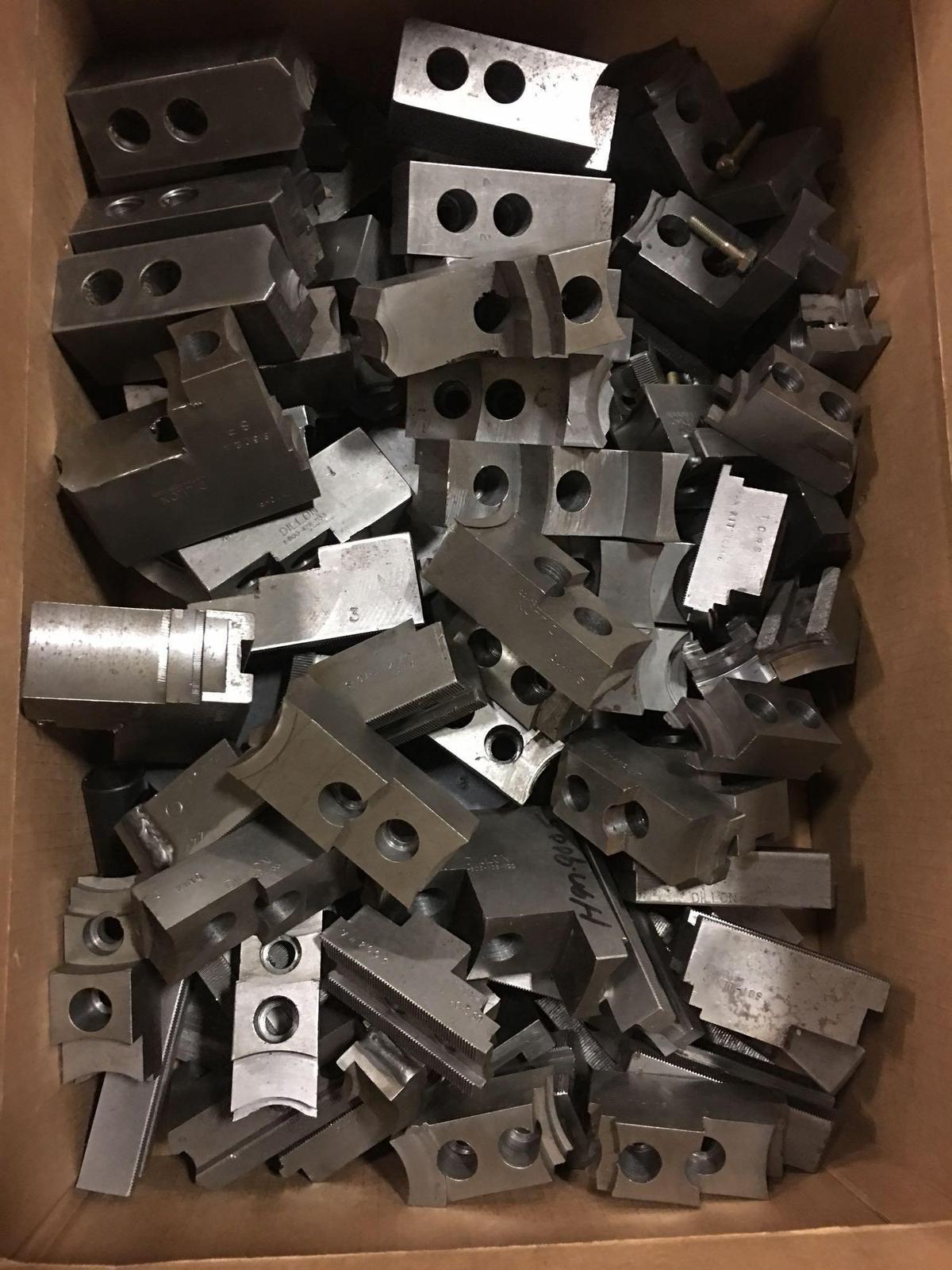 Box of metal pieces