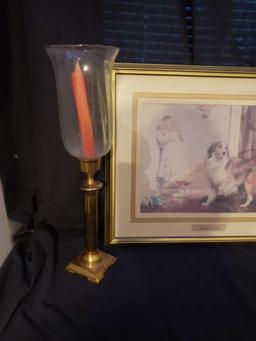 A special Pleader and candle stick