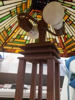 Stained Glass STICKLEY Lamp