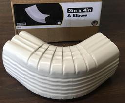 A Elbow 3 inX4in 12 per box