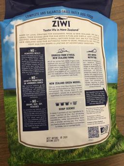 ZIWI Peak Dry Dog Beef 5.5 Lbs -2 packs